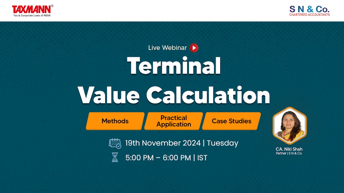 Terminal Value Calculation – Methods | Practical Applications | Case ...